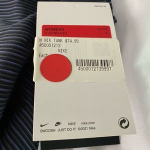 Nike new with tags tennis top